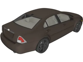 Ford Fusion 3D Model preview