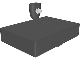 2 Way Radio 3D Model preview