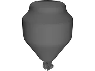 High Altitude Balloon 3D Model preview