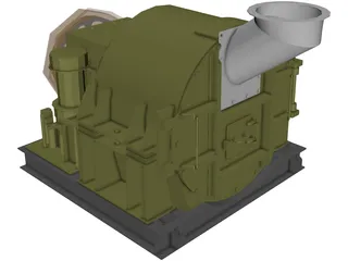 Centrifuga 3D Model preview
