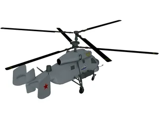 Kamov Ka-25 Hormone 3D Model preview