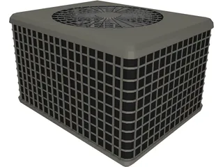 Air Conditioner 3D Model preview