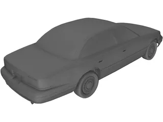 Ford Crown Victoria (1996) 3D Model preview