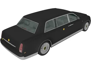 Toyota Century Royal (2006) 3D Model preview