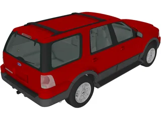 Ford Expedition (2003) 3D Model preview