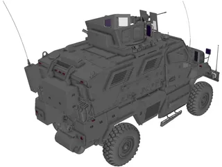 International MaxxPro 3D Model preview