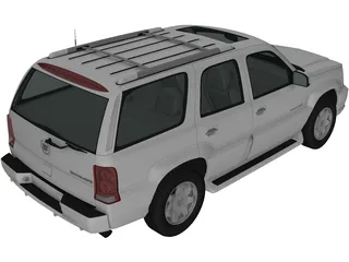 Cadillac Escalade (2002) 3D Model preview