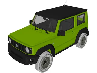 Suzuki Jimny (2019) 3D Model preview