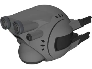 Drone Oblivien 3D Model preview