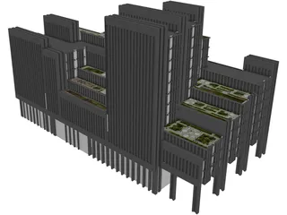 One London Wall Place 3D Model preview