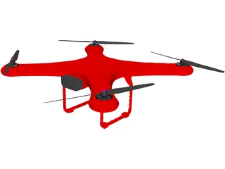Drone 3D Model preview