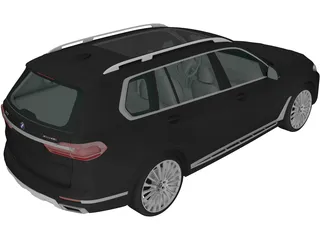 BMW X7 [G07] (2019) 3D Model preview