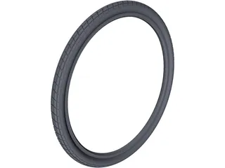Bicycle Tire 50-622 3D Model preview