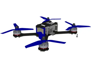 Franz Valve Balloon Drone Navigation 3D Model preview