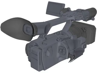 Sony Video Camera 3D Model preview