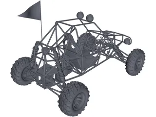 Sea Buggy 3D Model preview