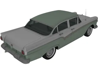 Ford Custom Fordor (1957) 3D Model preview