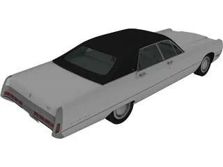 Chrysler Imperial (1971) 3D Model preview