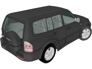 Mitsubishi Pajero 5-Doors (2005) 3D Model preview
