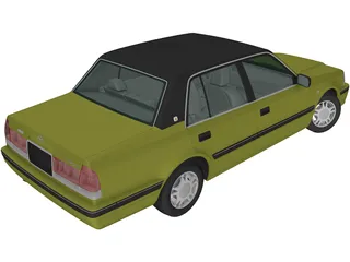 Toyota Crown Comfort (1995) 3D Model preview