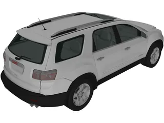 GMC Acadia (2011) 3D Model preview