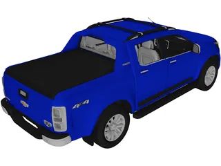 Chevrolet S10 High Country (2018) 3D Model preview