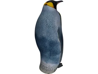 Penguin 3D Model preview