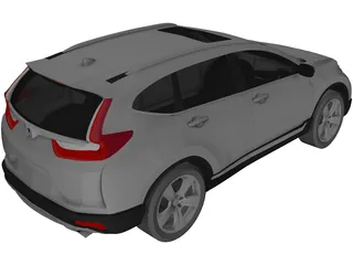 Honda CR-V (2019) 3D Model preview