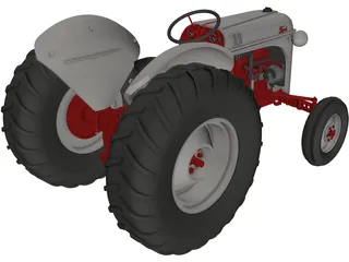 Ford 8N 3D Model preview
