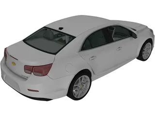 Chevrolet Malibu (2013) 3D Model preview
