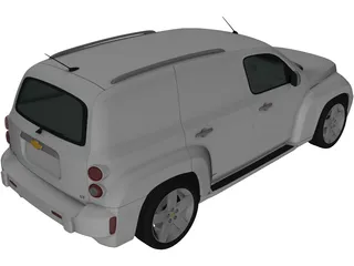 Chevrolet HHR Panel Van (2011) 3D Model preview