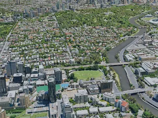 Melbourne City, Australia (2019) 3D Model preview