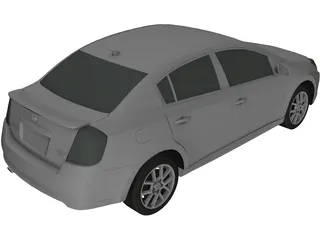 Nissan Sentra (2008) 3D Model preview