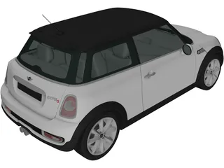 Mini Cooper S (2011) 3D Model preview
