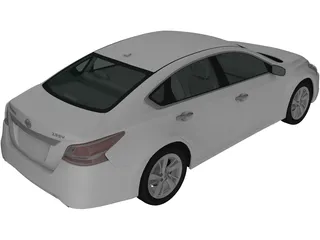 Nissan Altima (2013) 3D Model preview