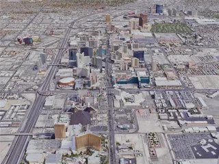 Las Vegas City, USA (2019) 3D Model preview