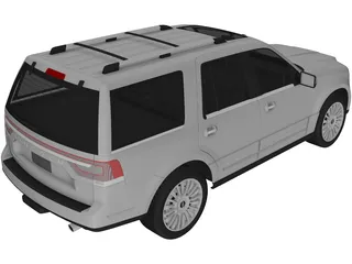 Lincoln Navigator (2015) 3D Model preview