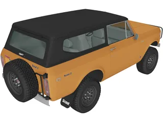 International Scout II (1976) 3D Model preview