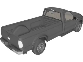 Ford F-150 Pickup 3D Model preview