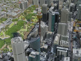 Sydney City, Australia (2019) 3D Model preview