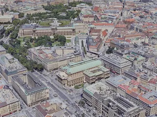 Vienna City, Austria (2019) 3D Model preview