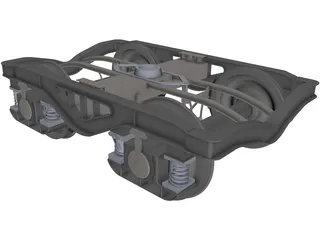 Y-25 Bogie 3D Model preview