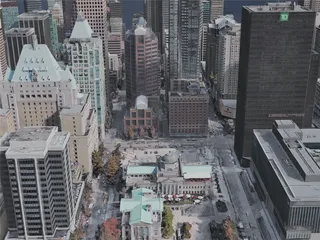 Vancouver City, BC, Canada (2019) 3D Model preview