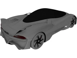 SSC Tuatara (2019) 3D Model preview