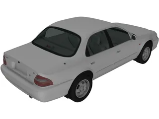 Kia Clarus (1998) 3D Model preview