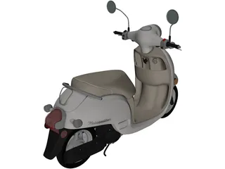 Honda Metropolitan (2013) 3D Model preview