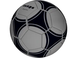 Adidas Football Ball (1982) 3D Model preview
