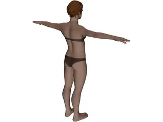Woman 3D Model preview