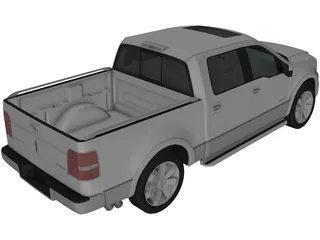 Lincoln Mark LT (2005) 3D Model preview
