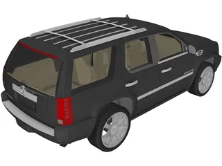 Cadillac Escalade (2008) 3D Model preview